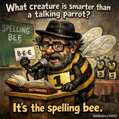 Spelling dad jokes