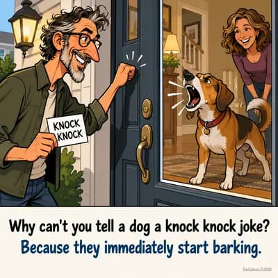 Knock Knock Foiled