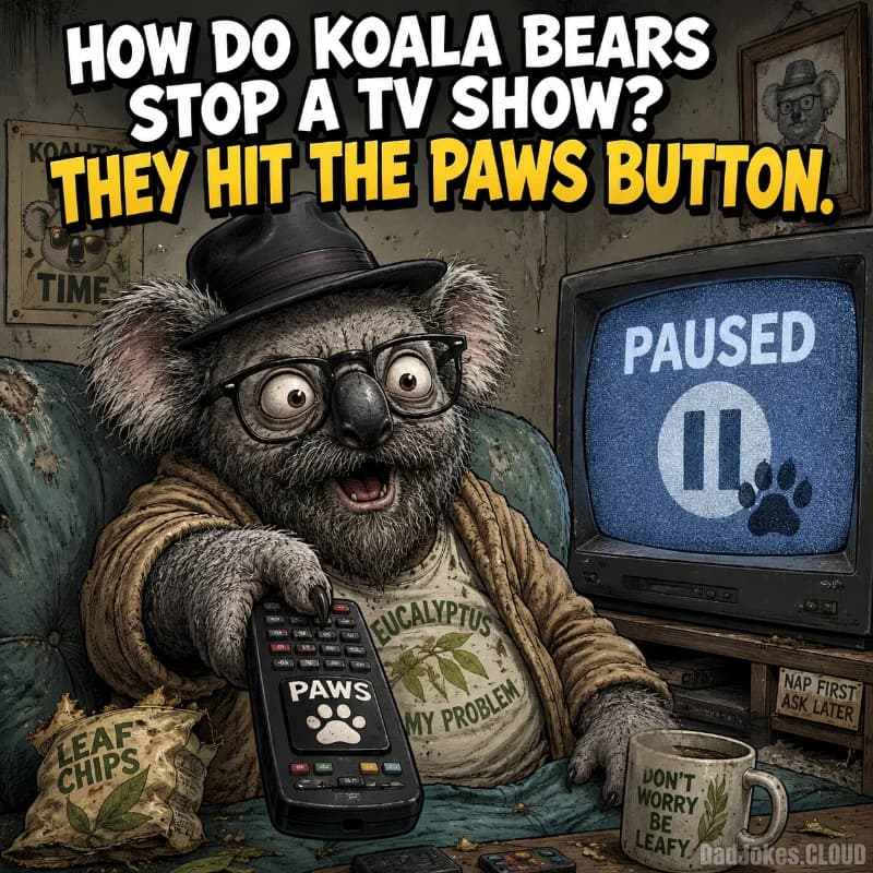 Koala Bears Paws Button