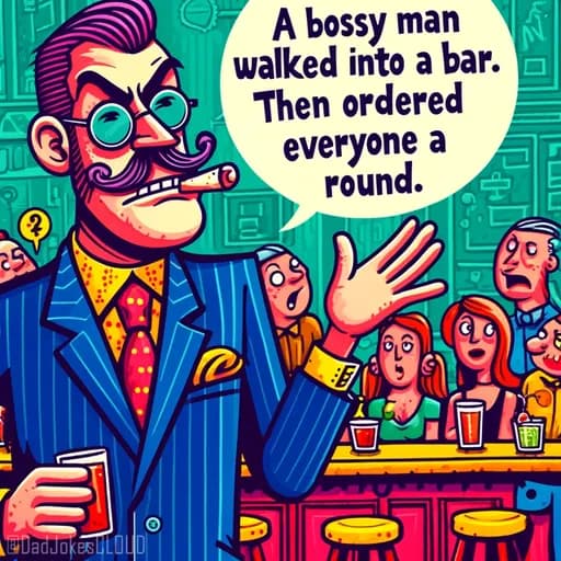The Bossy Bartender