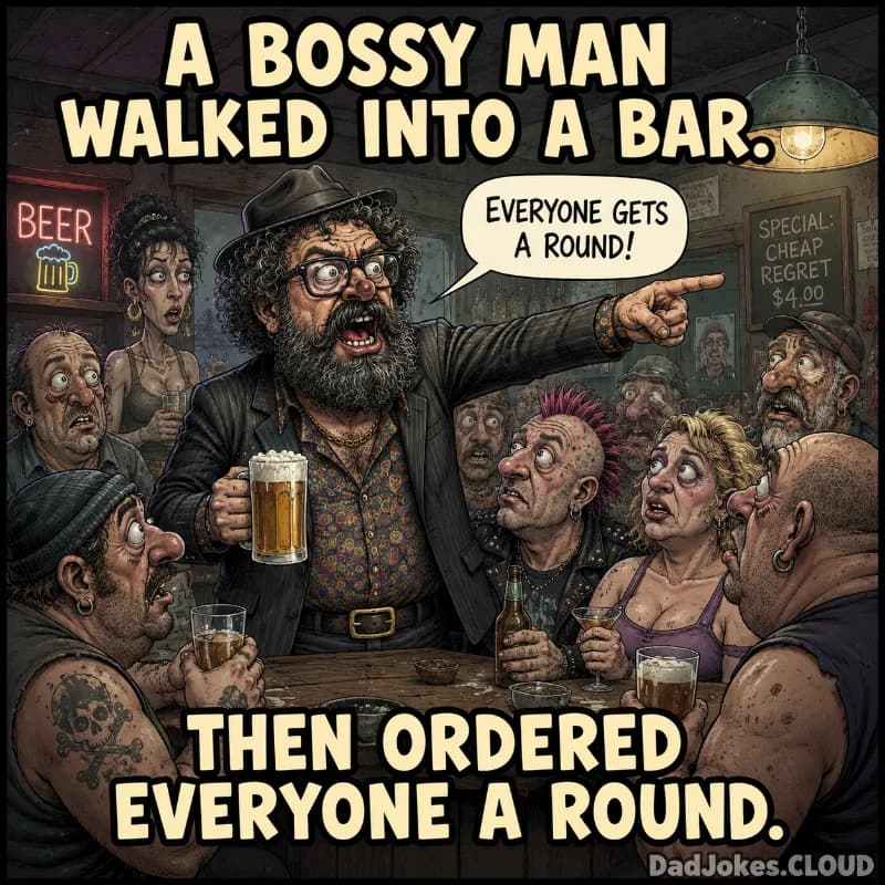 The Bossy Bartender
