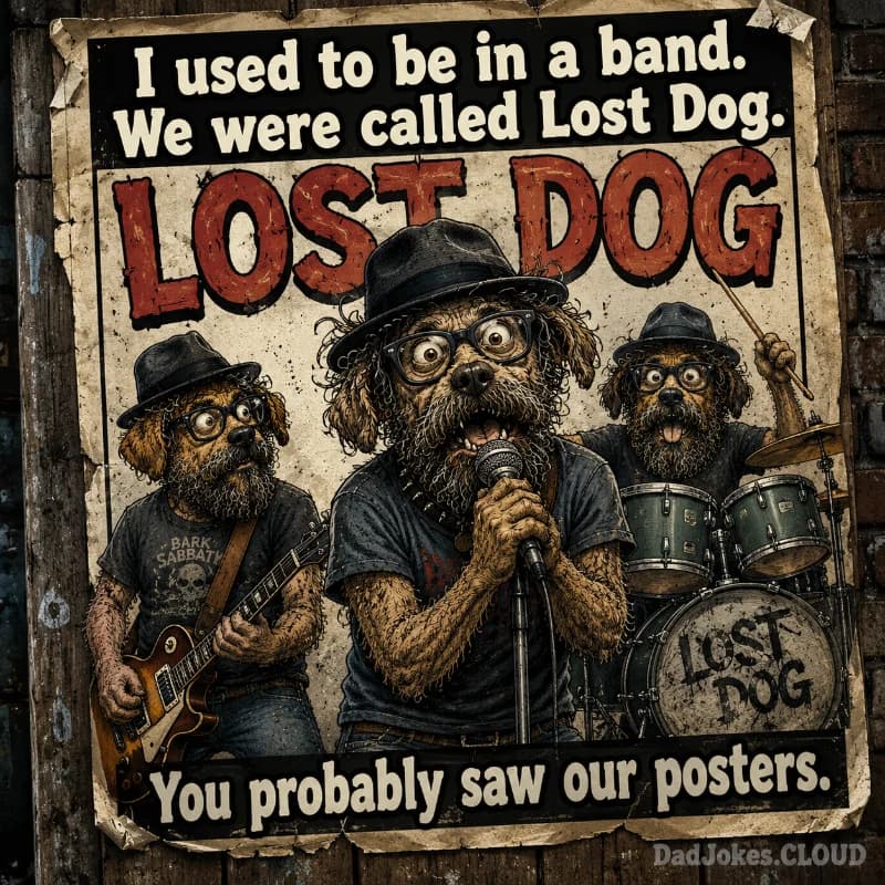 Stapled to a Telephone Pole