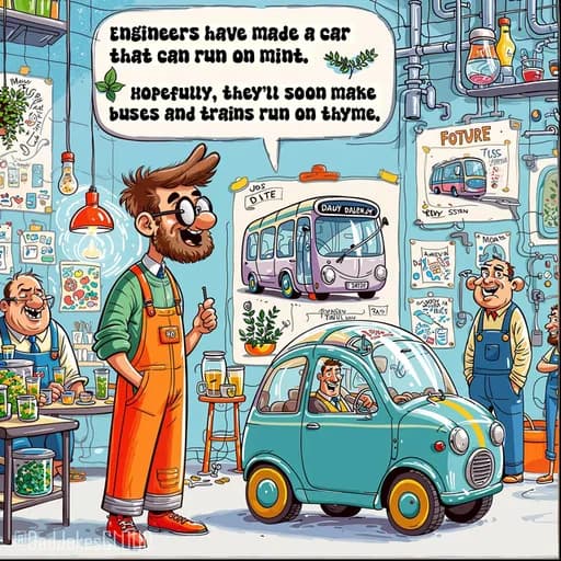 Herb-powered Vehicles