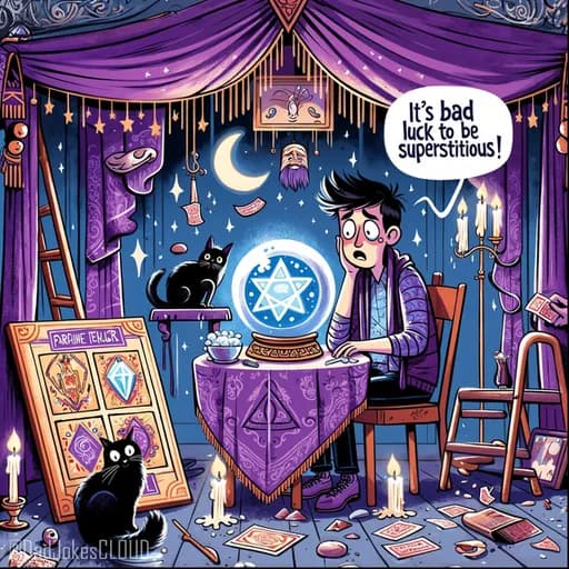 The Irony of Superstition