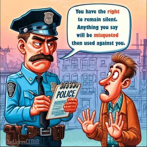 Anything You Say Will Be Misquoted