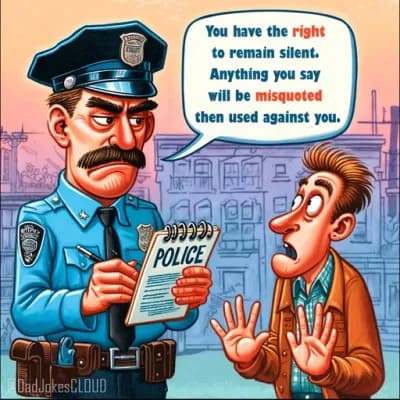 Anything You Say Will Be Misquoted