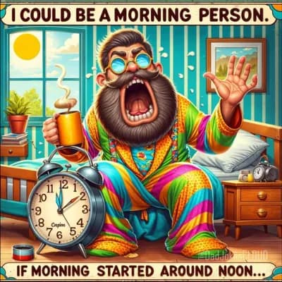 The Late Morning Person