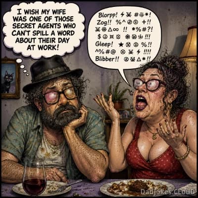 Wife dad jokes