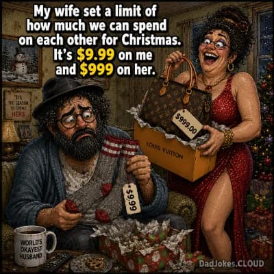 Wife dad jokes