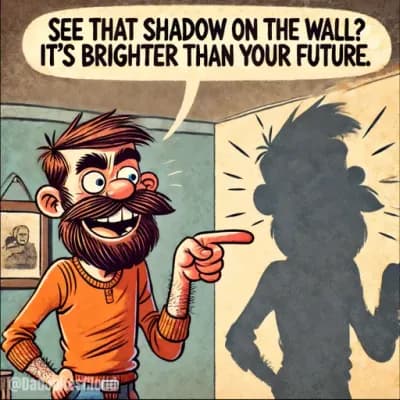 A Harsh Reality: The Brighter Shadow