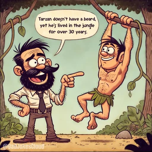 Tarzan's Clean Shave