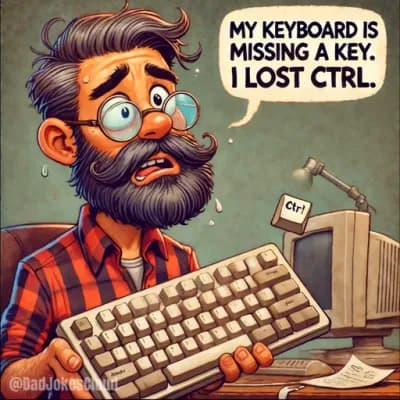 When You Literally Lose Control