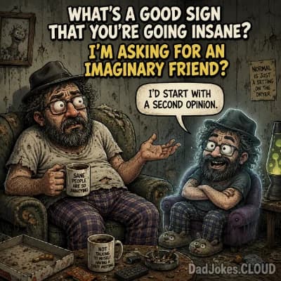 Insanity dad jokes