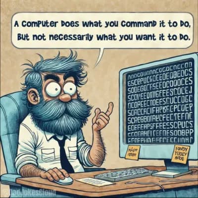 When Computers Follow Orders Literally