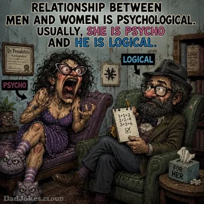 Women dad jokes