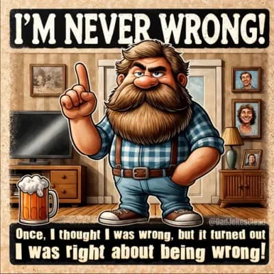 Right About Being Wrong