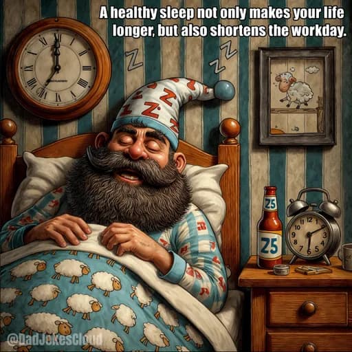 Sleep Well, Work Less