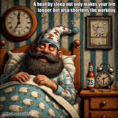 Sleep Well, Work Less