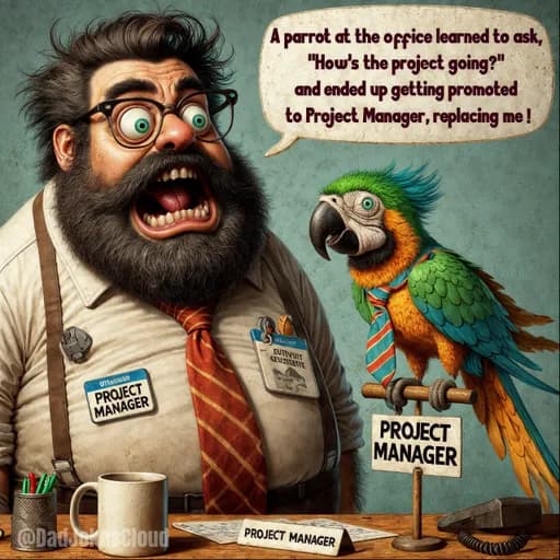 When a Parrot Takes Over