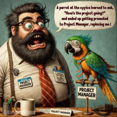 When a Parrot Takes Over