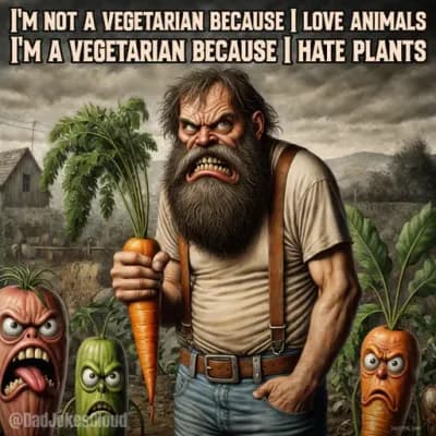 Vegetarian with a Vendetta