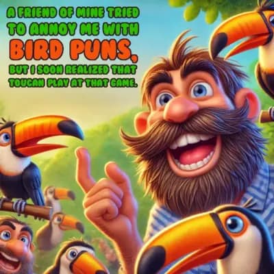 Birds dad jokes