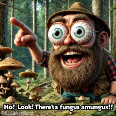 Mushroom dad jokes