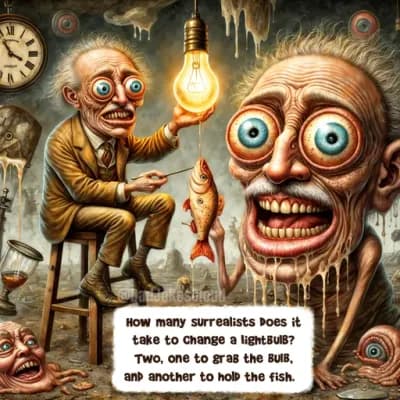 Surreal Lightbulb Moment