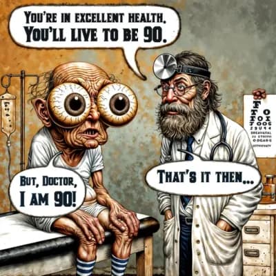 Aging dad jokes