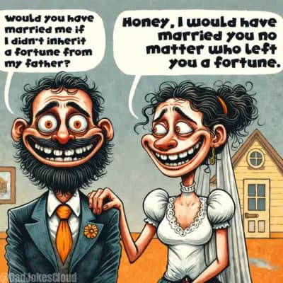 Wife dad jokes