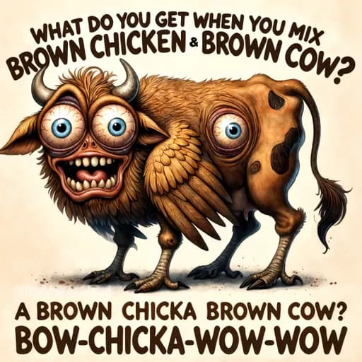 Brown Chicken Brown Cow