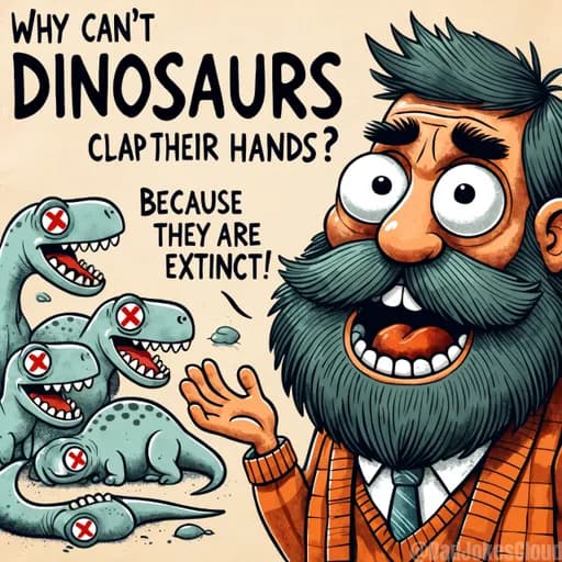 Extinct Dinosaurs Joke