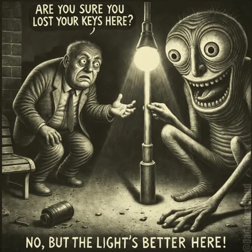 Searching in the Light