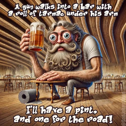 Paving the way for laughs