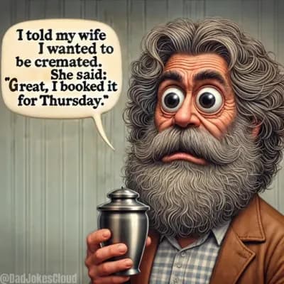 Wife dad jokes