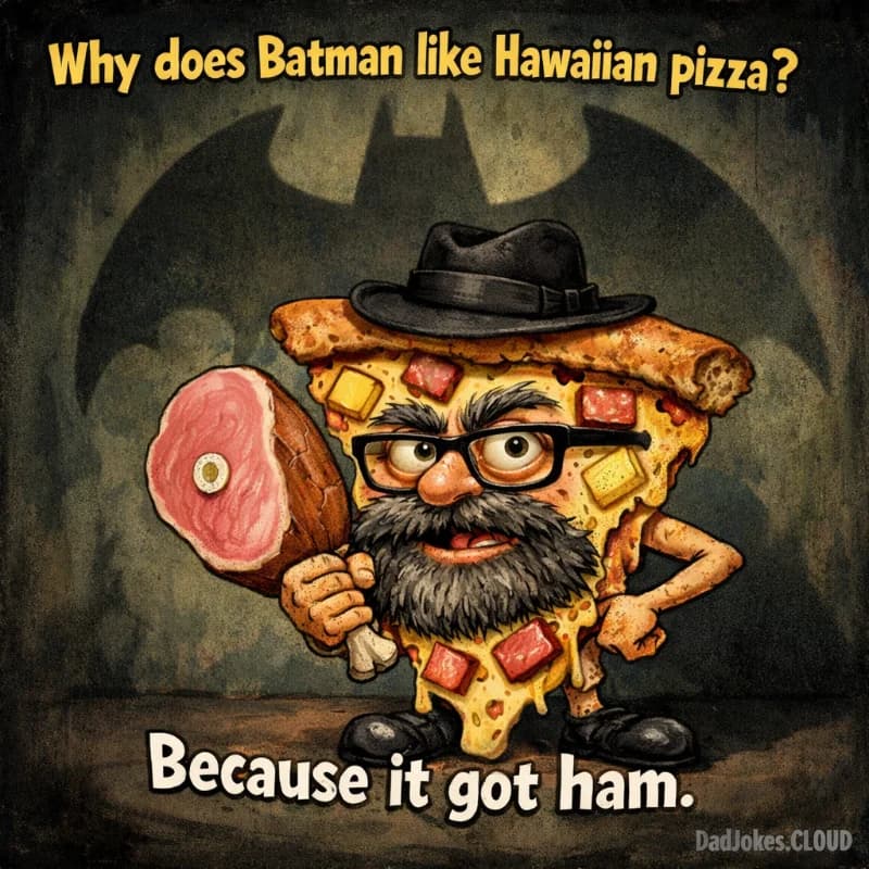 Pineapple Drama in Gotham City