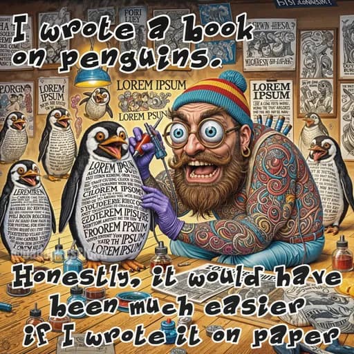 Book on Penguins