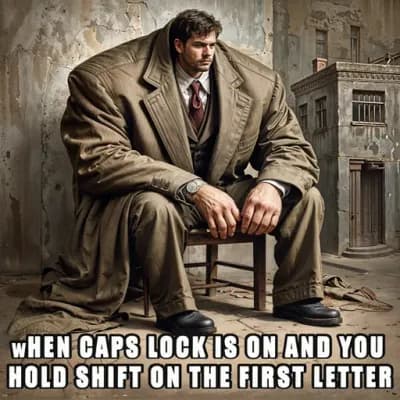 Caps Lock Shift
