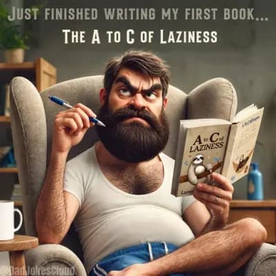 Book dad jokes