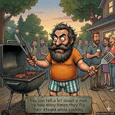 Steak Flipping Wisdom