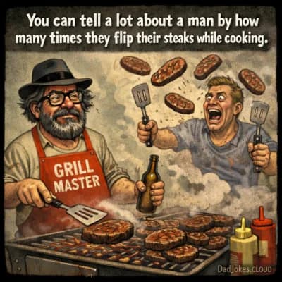 Steak Flipping Wisdom