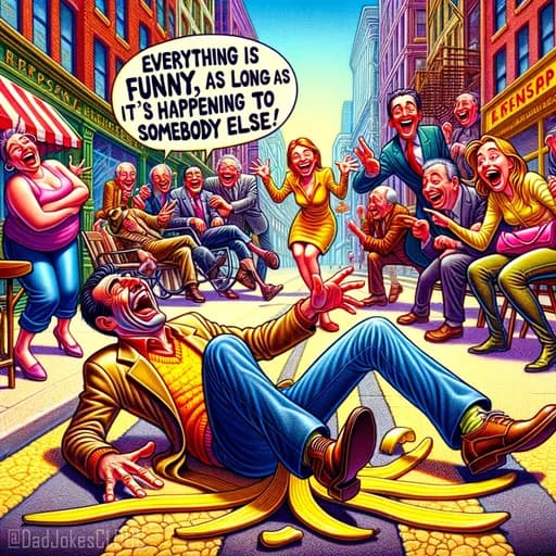 Laughter on the Sidewalk