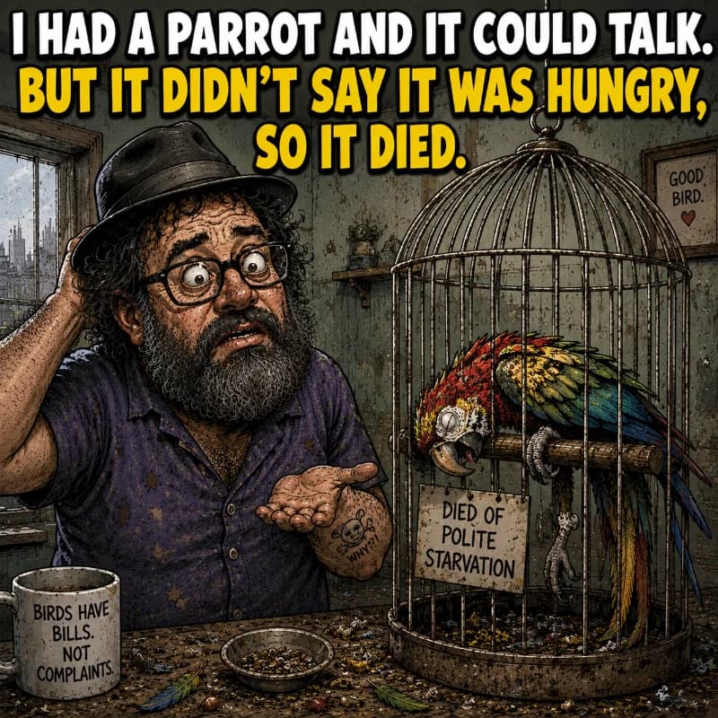 Bird Brain Tragedy